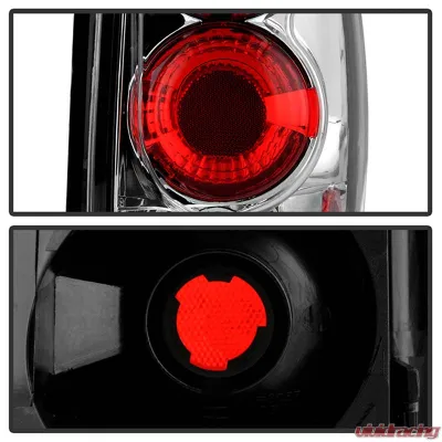 Spyder Auto Chrome Euro Style Taillights for Plymouth Voyager/Grand Voyager 1996-2000 - ALT-YD-DC96-C