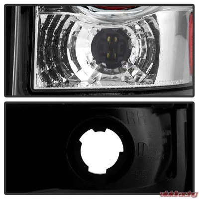 Spyder Auto Chrome Euro Style Taillights for Plymouth Voyager/Grand Voyager 1996-2000 - ALT-YD-DC96-C