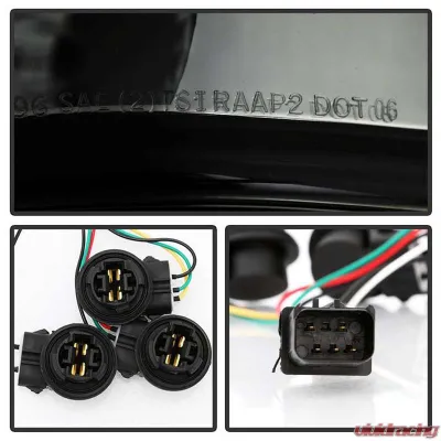 Spyder Auto Smoke Euro Style Taillights for Plymouth Voyager/Grand Voyager 1996-2000 - ALT-YD-DC96-SM