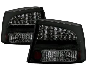 Spyder Auto LED Tail Lights Black Smoke for Dodge Charger 1996-2008 ALT-YD-DCH05-LED-BSM