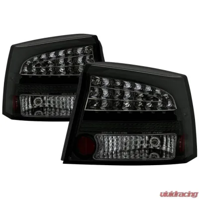 Spyder Auto LED Tail Lights Black Smoke for Dodge Charger 1996-2008 ALT-YD-DCH05-LED-BSM - ALT-YD-DCH05-LED-BSM