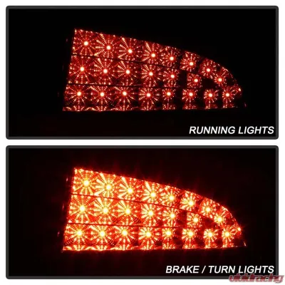 Spyder Auto LED Tail Lights Black Smoke for Dodge Charger 1996-2008 ALT-YD-DCH05-LED-BSM - ALT-YD-DCH05-LED-BSM