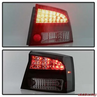 Spyder Auto LED Tail Lights Black Smoke for Dodge Charger 1996-2008 ALT-YD-DCH05-LED-BSM - ALT-YD-DCH05-LED-BSM