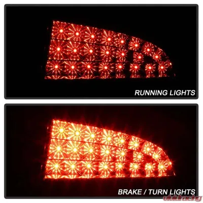 Spyder Auto Black LED Taillights for Dodge Charger 2009-2010, ALT-YD-DCH09-LED-BK - ALT-YD-DCH09-LED-BK