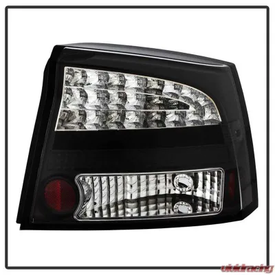 Spyder Auto Black LED Taillights for Dodge Charger 2009-2010, ALT-YD-DCH09-LED-BK - ALT-YD-DCH09-LED-BK