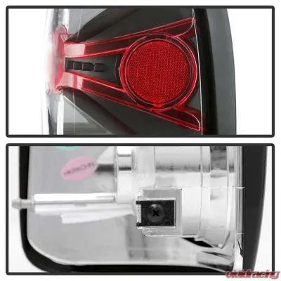 Spyder Auto Altezza Black Tail Lights for Dodge Dakota 1997-2004, Custom Fit, Durable Design - ALT-YD-DDAK97-BK