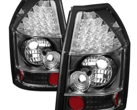 Spyder Auto LED Black Tail Lights for Dodge Magnum 2005-2008, ALT-YD-DMAG05-LED-BK
