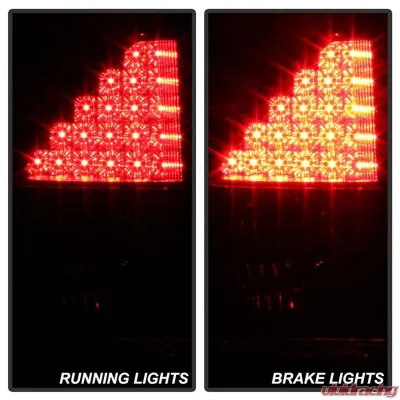 Spyder Auto LED Black Tail Lights for Dodge Magnum 2005-2008, ALT-YD-DMAG05-LED-BK - ALT-YD-DMAG05-LED-BK