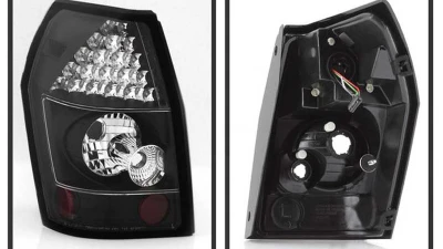 Spyder Auto LED Black Tail Lights for Dodge Magnum 2005-2008, ALT-YD-DMAG05-LED-BK                                     - ALT-YD-DMAG05-LED-BK - Image 2