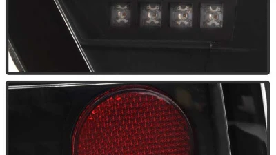 Spyder Auto LED Black Tail Lights for Dodge Magnum 2005-2008, ALT-YD-DMAG05-LED-BK                                     - ALT-YD-DMAG05-LED-BK - Image 4