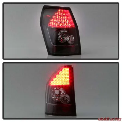 Spyder Auto LED Black Tail Lights for Dodge Magnum 2005-2008, ALT-YD-DMAG05-LED-BK - ALT-YD-DMAG05-LED-BK
