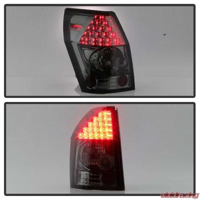 Spyder Auto Smoke LED Taillights for Dodge Magnum 2005-2008, ALT-YD-DMAG05-LED-SM - ALT-YD-DMAG05-LED-SM
