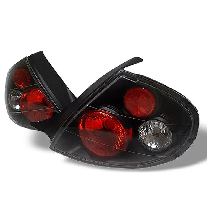 Spyder Auto Altezza Black Tail Lights Dodge Neon 2000-2002 - ALT-YD-DN00-BK