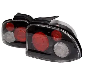 Spyder Auto Altezza Black Tail Lights for Dodge Neon 1995-1999, DN95 Model