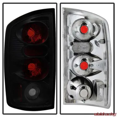 Spyder Auto Black Smoke Euro Style Taillights for Dodge Ram 2500 | 3500 2003-2006 - ALT-YD-DRAM02-BSM