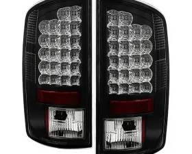 Spyder Auto LED Black Tail Lights for Dodge Ram 1500 2500 3500 2002-2006