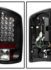 Spyder Auto LED Black Tail Lights for Dodge Ram 1500 2500 3500 2002-2006                                     - ALT-YD-DRAM02-LED-BK - Image 2