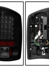 Spyder Auto Black Smoke LED Taillights for Dodge Ram 2500 | 3500 2003-2006                                     - ALT-YD-DRAM02-LED-BSM - Image 2