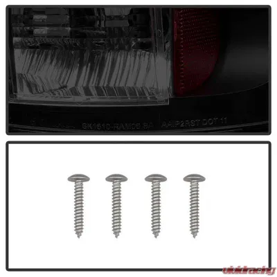 Spyder Auto Black Smoke LED Taillights for Dodge Ram 2500 | 3500 2003-2006 - ALT-YD-DRAM02-LED-BSM