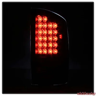 Spyder Auto Black Smoke LED Taillights for Dodge Ram 2500 | 3500 2003-2006 - ALT-YD-DRAM02-LED-BSM