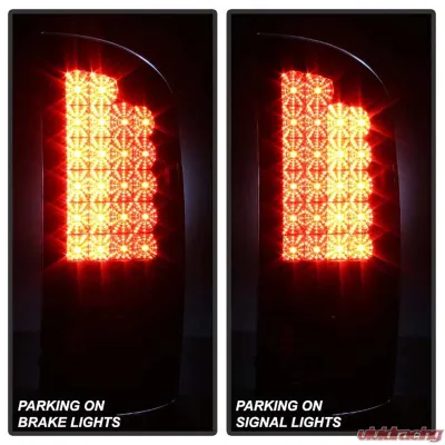 Spyder Auto Black Smoke LED Taillights for Dodge Ram 2500 | 3500 2003-2006 - ALT-YD-DRAM02-LED-BSM