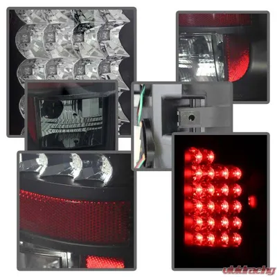 Spyder Auto Black Smoke LED Taillights for Dodge Ram 2500 | 3500 2003-2006 - ALT-YD-DRAM02-LED-BSM