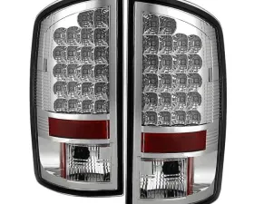 Spyder Auto LED Chrome Tail Lights for Dodge Ram 1500 2500 3500 2002-2006