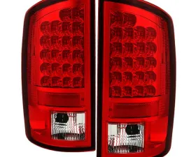Spyder Auto LED Red/Clear Tail Lights for Dodge Ram 1500 2500 3500 2002-2006