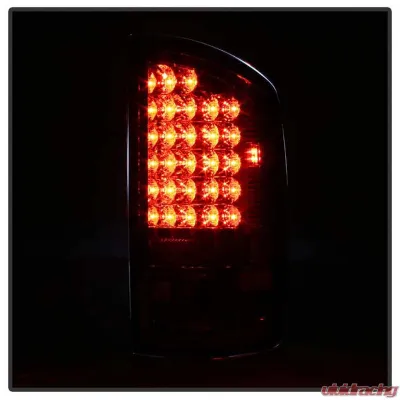 Spyder Auto LED Red/Clear Tail Lights for Dodge Ram 1500 2500 3500 2002-2006 - ALT-YD-DRAM02-LED-RC