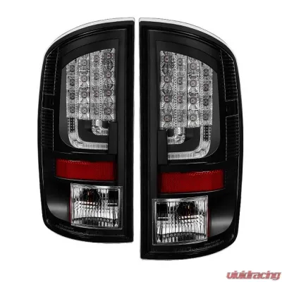 Spyder Auto Black LED Version 2 Taillights for Dodge Ram 2500 | 3500 2003-2006 - ALT-YD-DRAM02V2-LED-BK