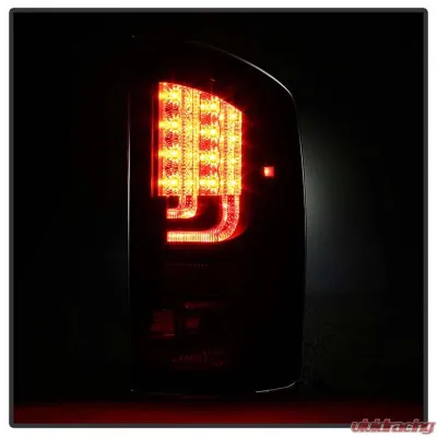 Spyder Auto Black LED Version 2 Taillights for Dodge Ram 2500 | 3500 2003-2006 - ALT-YD-DRAM02V2-LED-BK