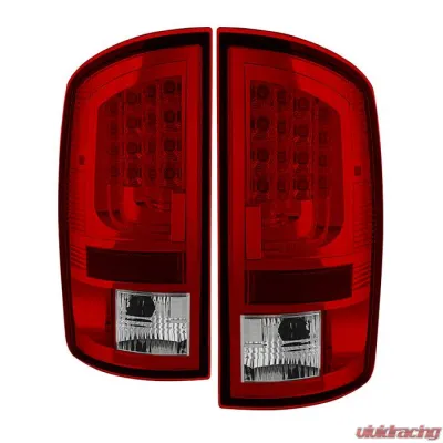 Spyder Auto Red Clear LED Taillights for Dodge Ram 2500 | 3500 2003-2006 - ALT-YD-DRAM02V2-LED-RC