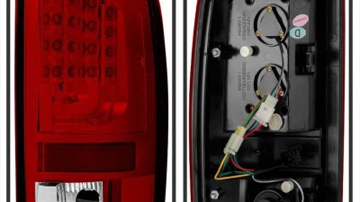 Spyder Auto Red Clear LED Taillights for Dodge Ram 2500 | 3500 2003-2006                                     - ALT-YD-DRAM02V2-LED-RC - Image 2