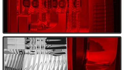 Spyder Auto Red Clear LED Taillights for Dodge Ram 2500 | 3500 2003-2006                                     - ALT-YD-DRAM02V2-LED-RC - Image 3