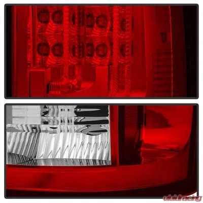 Spyder Auto Red Clear LED Taillights for Dodge Ram 2500 | 3500 2003-2006 - ALT-YD-DRAM02V2-LED-RC