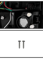 Spyder Auto Red Clear LED Taillights for Dodge Ram 2500 | 3500 2003-2006                                     - ALT-YD-DRAM02V2-LED-RC - Image 4