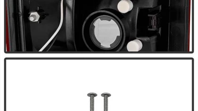 Spyder Auto Red Clear LED Taillights for Dodge Ram 2500 | 3500 2003-2006                                     - ALT-YD-DRAM02V2-LED-RC - Image 4