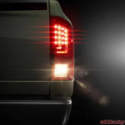 Spyder Auto Red Clear LED Taillights for Dodge Ram 2500 | 3500 2003-2006 - ALT-YD-DRAM02V2-LED-RC