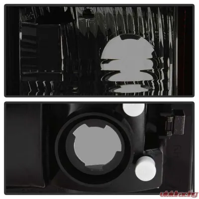 Spyder Auto Version 3 LED Tail Light Black Smoke for Dodge Ram 1500 | 2500 | 3500 2002-2006 - ALT-YD-DRAM02V3-LBLED-BSM