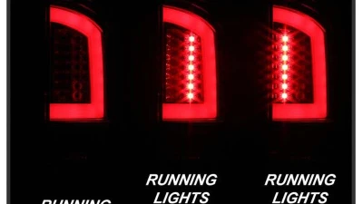 Spyder Auto Version 3 LED Tail Light Light Bar Red Clear for Dodge Ram 1500 2500 3500 2002-2006                                     - ALT-YD-DRAM02V3-LBLED-RC - Image 9