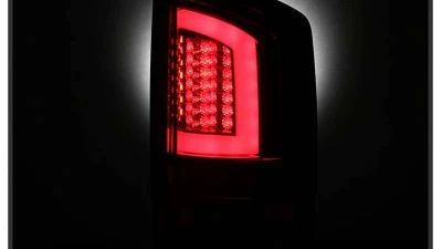 Spyder Auto Version 3 LED Tail Light Light Bar Red Clear for Dodge Ram 1500 2500 3500 2002-2006                                     - ALT-YD-DRAM02V3-LBLED-RC - Image 6