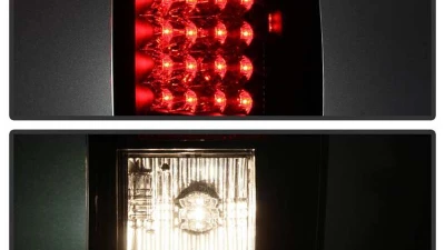 Spyder Auto LED Black Tail Lights for Dodge Ram 1500 2500 3500 2007-2008                                     - ALT-YD-DRAM06-LED-BK - Image 10