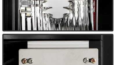 Spyder Auto LED Black Tail Lights for Dodge Ram 1500 2500 3500 2007-2008                                     - ALT-YD-DRAM06-LED-BK - Image 4