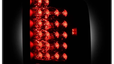 Spyder Auto LED Black Tail Lights for Dodge Ram 1500 2500 3500 2007-2008                                     - ALT-YD-DRAM06-LED-BK - Image 6