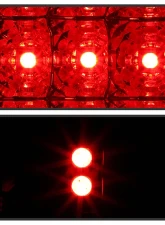 Spyder Auto LED Black Tail Lights for Dodge Ram 1500 2500 3500 2007-2008                                     - ALT-YD-DRAM06-LED-BK - Image 7