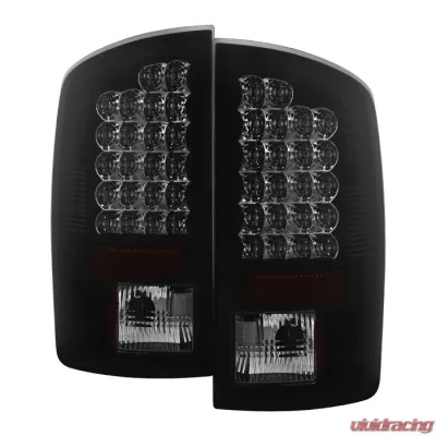 Spyder Auto Black Smoke LED Taillights for Dodge Ram 2500 | 3500 2007-2009 - ALT-YD-DRAM06-LED-BSM