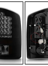 Spyder Auto Black Smoke LED Taillights for Dodge Ram 2500 | 3500 2007-2009                                     - ALT-YD-DRAM06-LED-BSM - Image 2