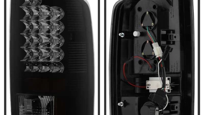 Spyder Auto Black Smoke LED Taillights for Dodge Ram 2500 | 3500 2007-2009                                     - ALT-YD-DRAM06-LED-BSM - Image 2