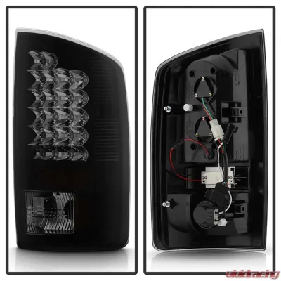 Spyder Auto Black Smoke LED Taillights for Dodge Ram 2500 | 3500 2007-2009 - ALT-YD-DRAM06-LED-BSM
