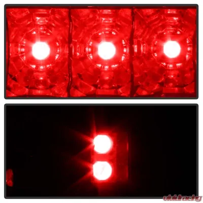 Spyder Auto Black Smoke LED Taillights for Dodge Ram 2500 | 3500 2007-2009 - ALT-YD-DRAM06-LED-BSM